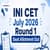 INI CET July 2026 Round 1 Seat Allotment Result Out: Download Link Here